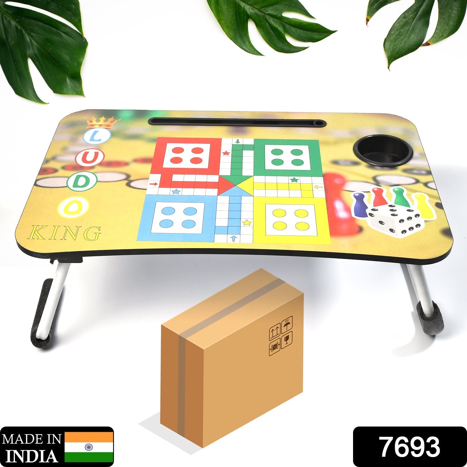 Portable ludo laptop desk