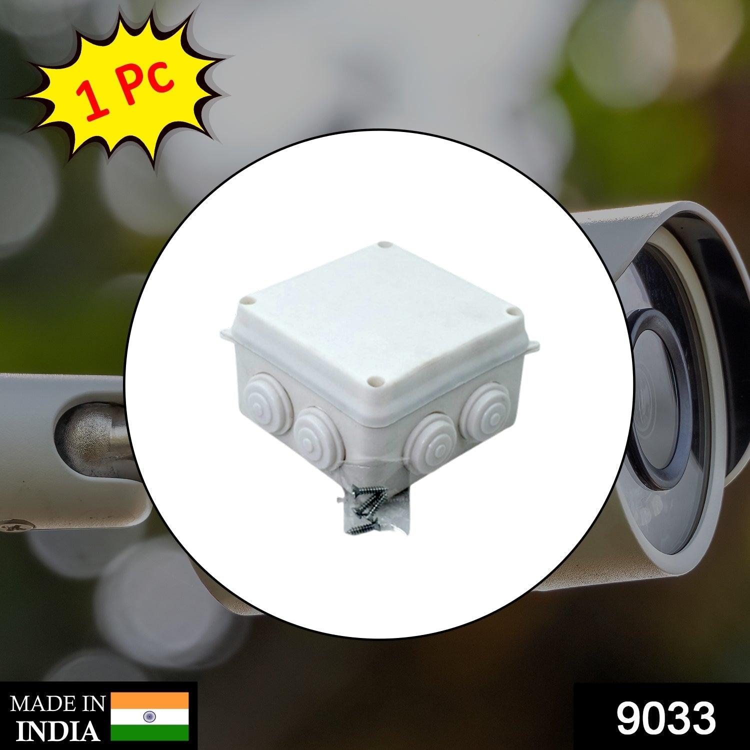 Protective square box for CCTV camera storage and safety