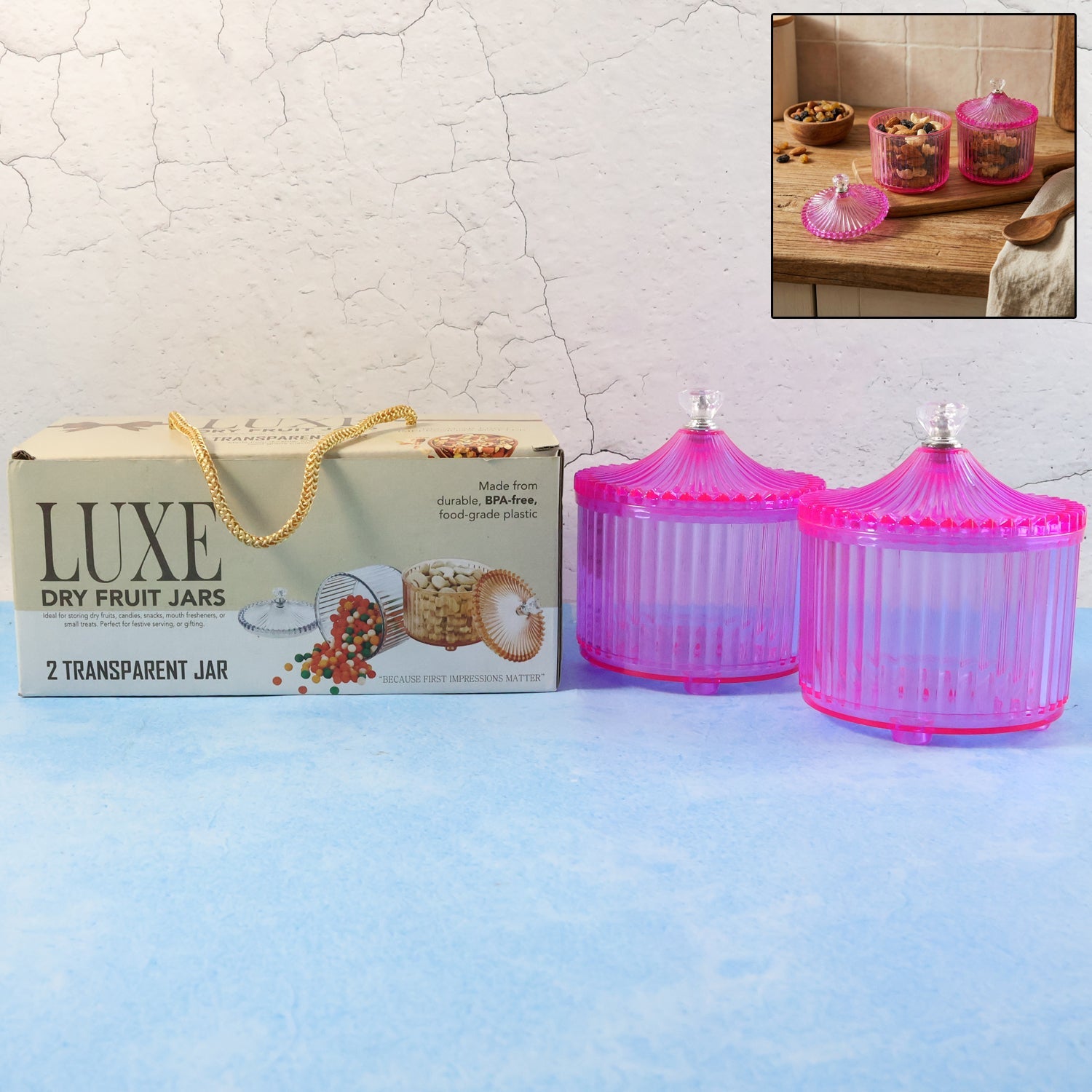 Dry Fruit Jar Set