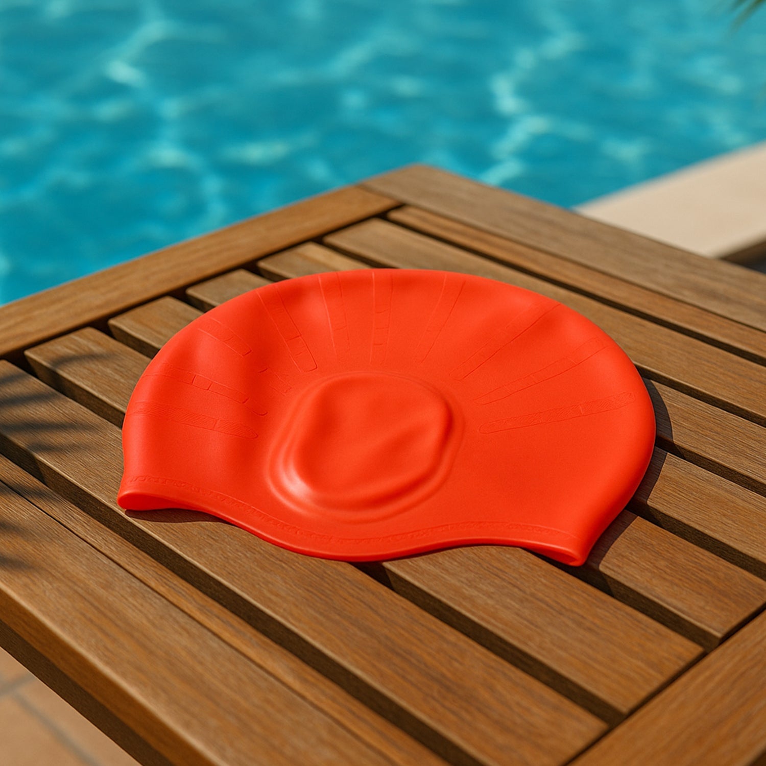 Konex Professional Silicone Swimming Cap (1 Pc)