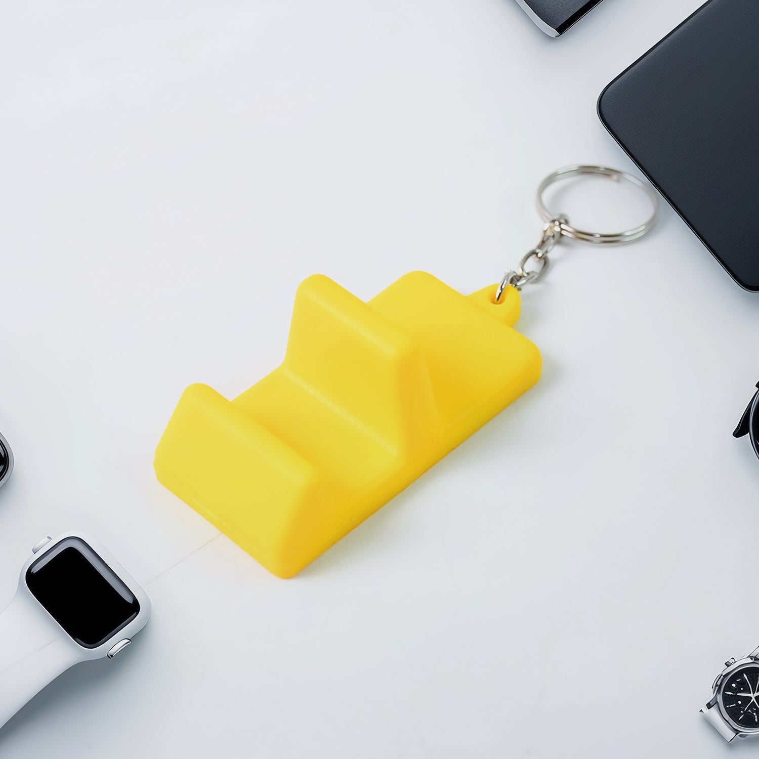Dual Use Mobile Stand & Keychain