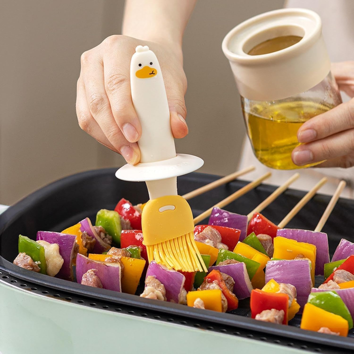 2-in-1 Oil Dispenser Bottle (1 Pc)