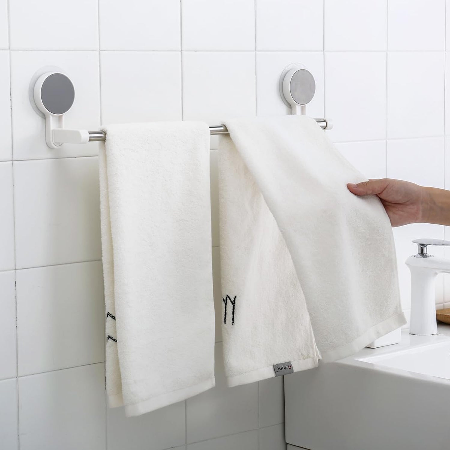 Self-Adhesive Towel Rod - (1 Pc)