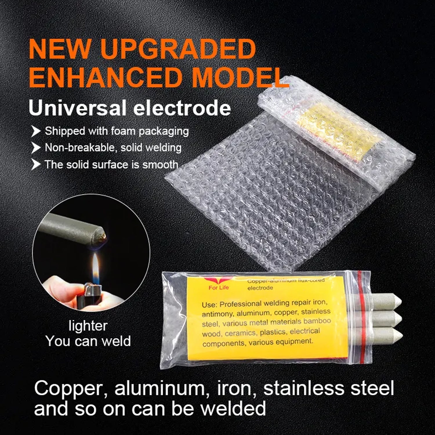 Low Temperature Universal Welding Rod – Aluminium Welding Rods (72 Pcs Set)