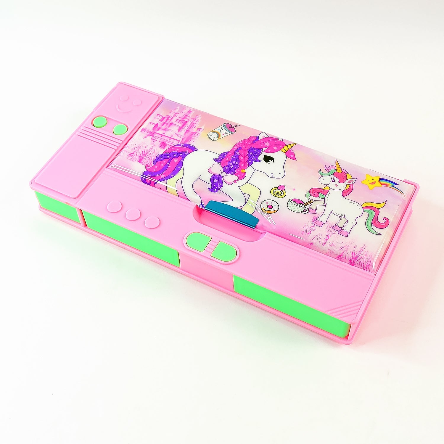 Multi Purpose Gadget Jumbo Pencil Box Compass