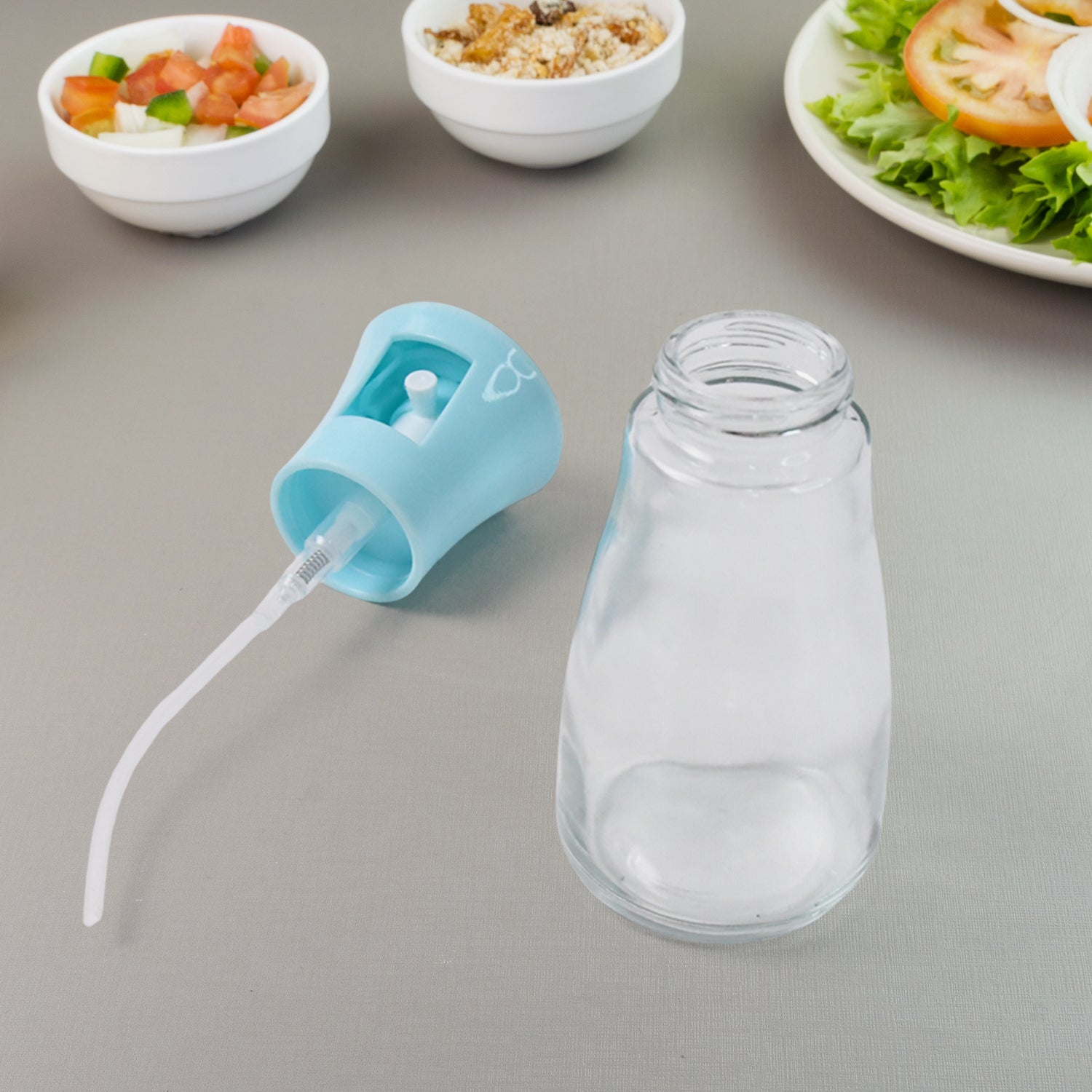 Oil Dispenser Bottle, 170 ml Mist Oil Spray Bottle for Cooking with Plastic