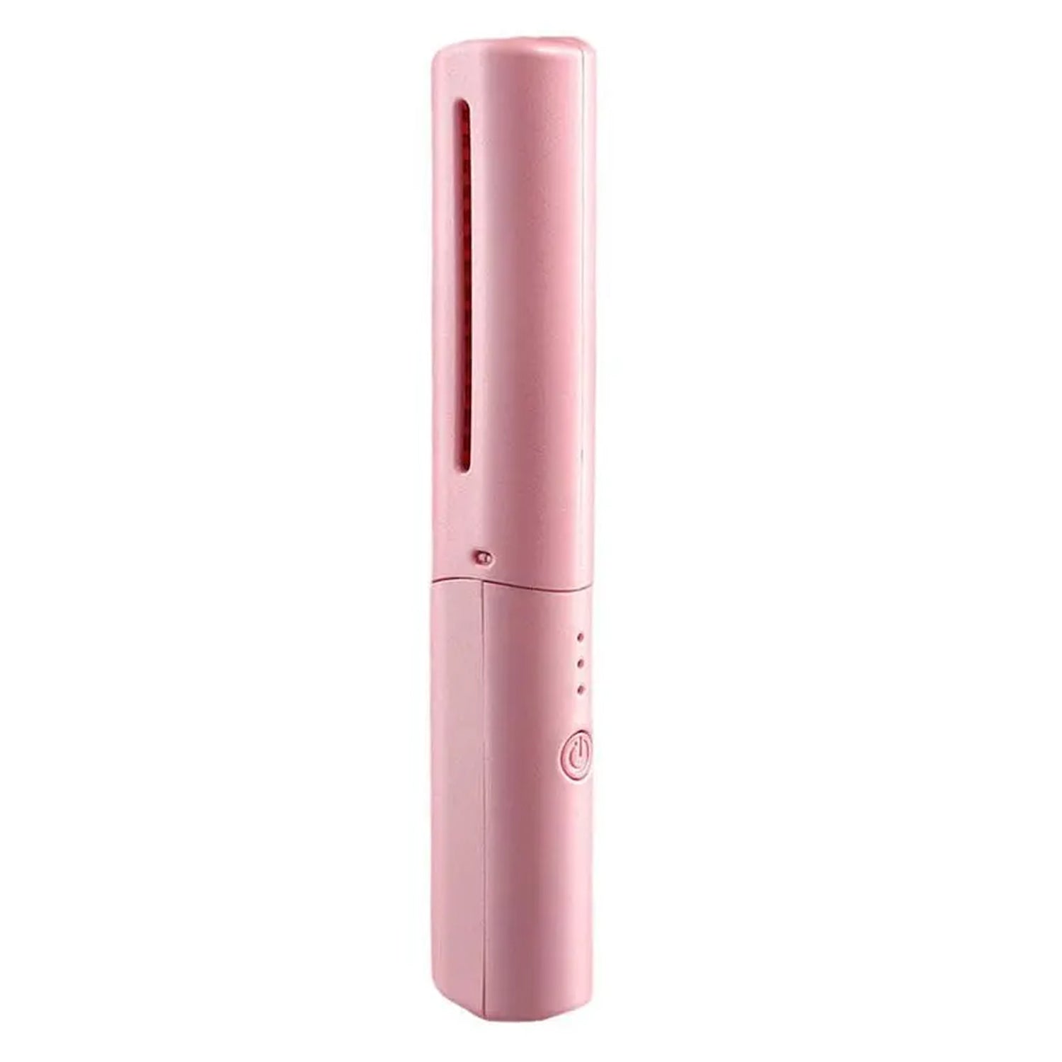 Rechargeable Mini Hair Straightener,  Three Temperature Adjustments Flat Iron Comb (1 Pc)