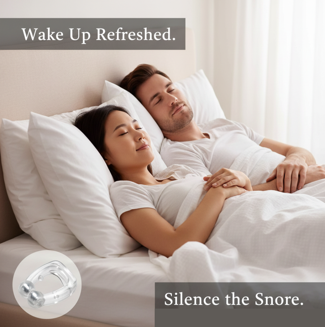 Anti-Snore Nose Clip (Silicone, 1 Pc)