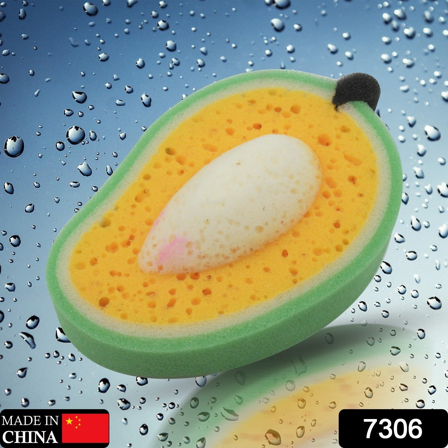 Durable mango dish sponge