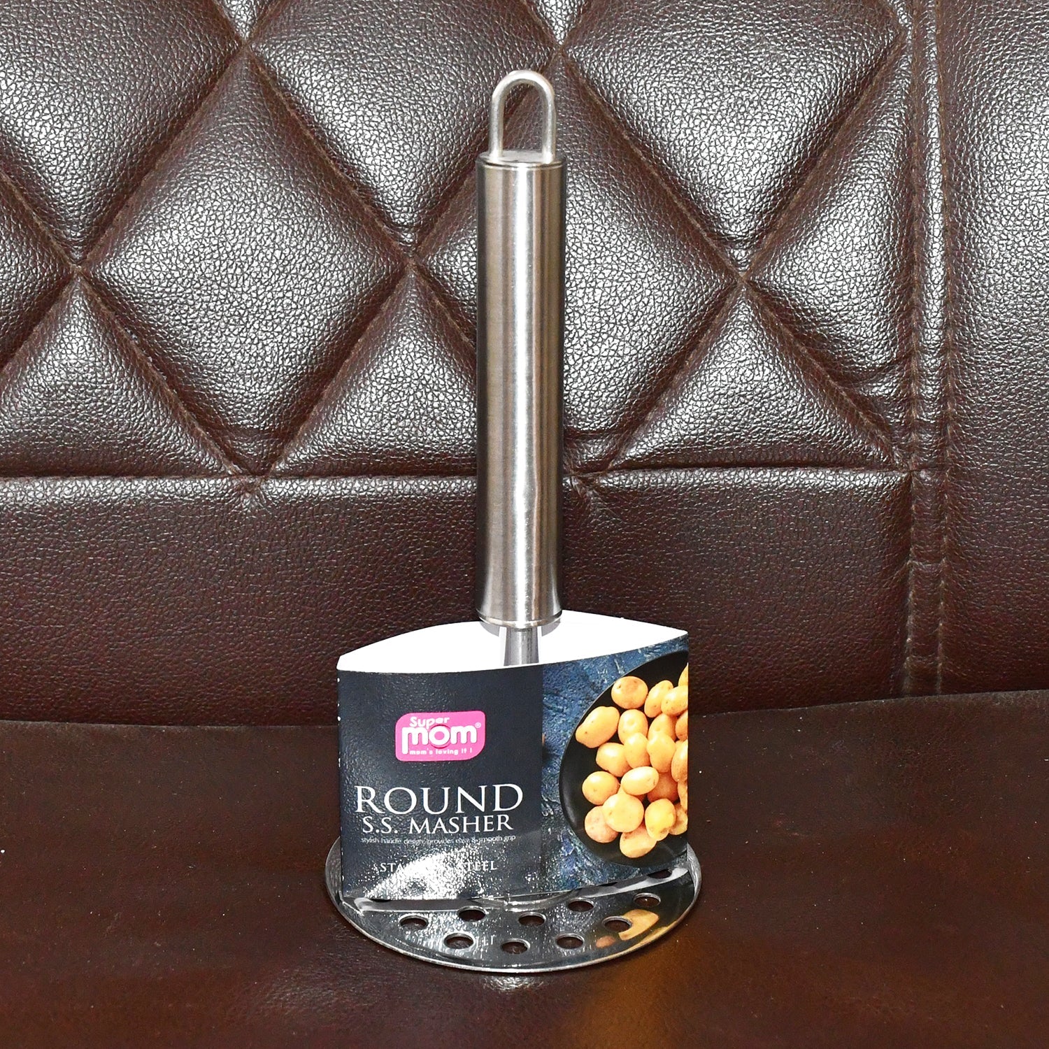 Supermom Heavy Duty Stainless Steel Potato Masher (1 Pc)